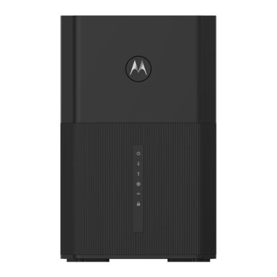 Motorola MG8725 빠른 시작 매뉴얼