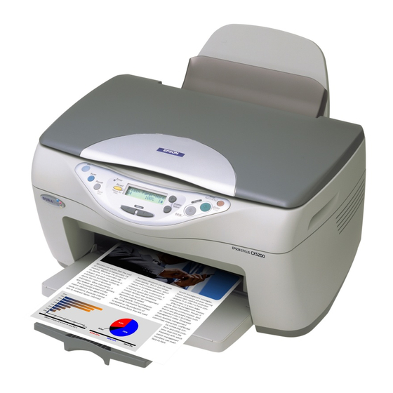 Epson Perfection 1200s Produkt-Support-Bulletin