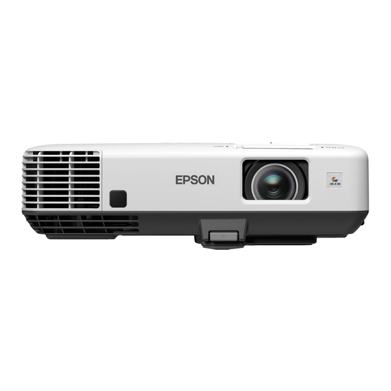 Epson PowerLite 1880 Manuel d'utilisation