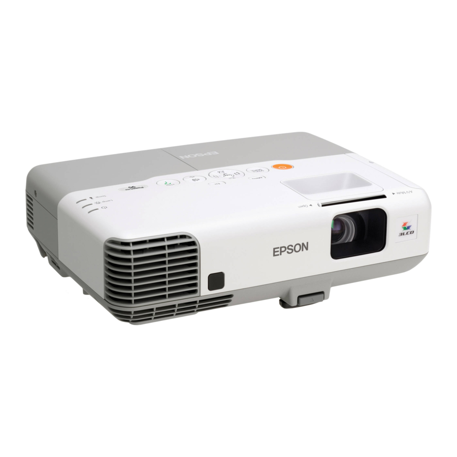 Epson PowerLite 905 Брошура