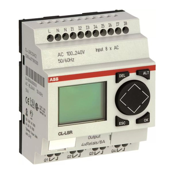 ABB CL-LET Series Folheto de instruções