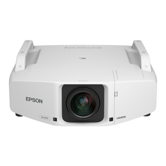 Epson PowerLite Pro Z8250NL Uygunluk Beyanı