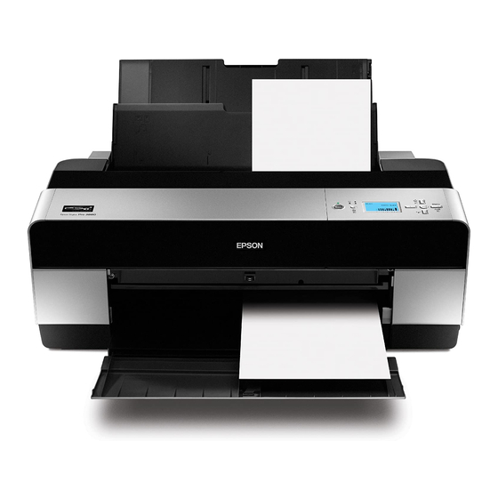 Epson Stylus pro 3800 portrait edition Brochure & Specs