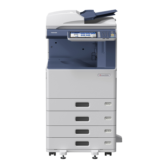 Toshiba e-studio 3055c Handbuch mit Sicherheitsinformationen