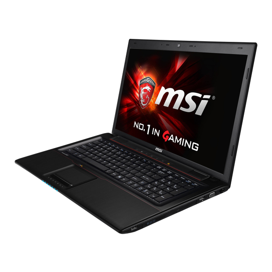 MSI GP70 Leopard Pro-486 Benutzerhandbuch