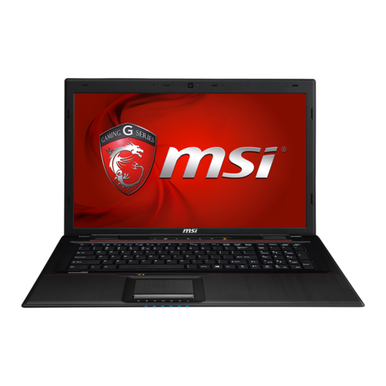 MSI Leopard Pro GP70 Benutzerhandbuch