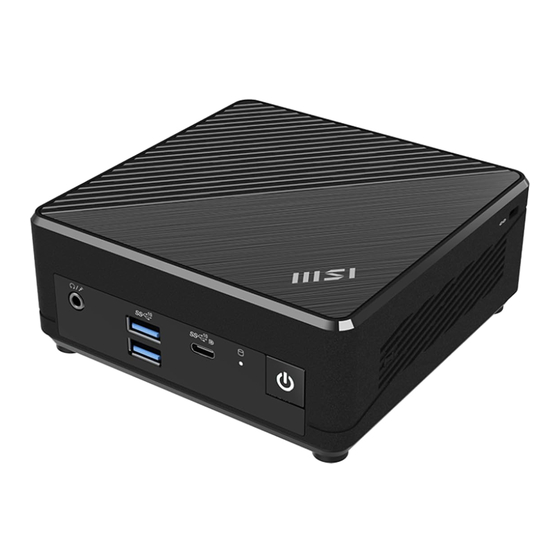 MSI Cubi B0A9 User Manual