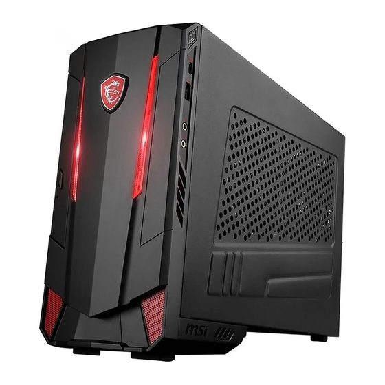 MSI Nightblade MI B908 Manuale