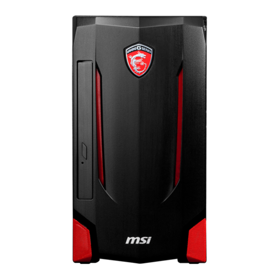 MSI Nightblade MI MS-B089 Manuale d'uso