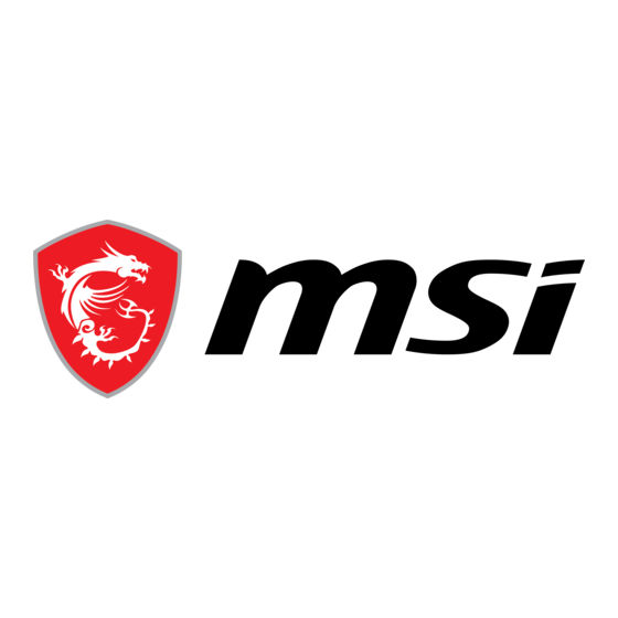 MSI G Series Руководство пользователя