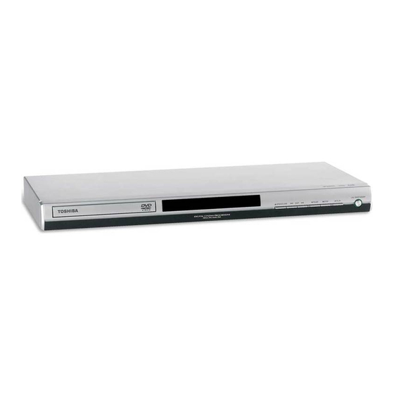 Toshiba 3990 - SD DVD Player Руководство пользователя