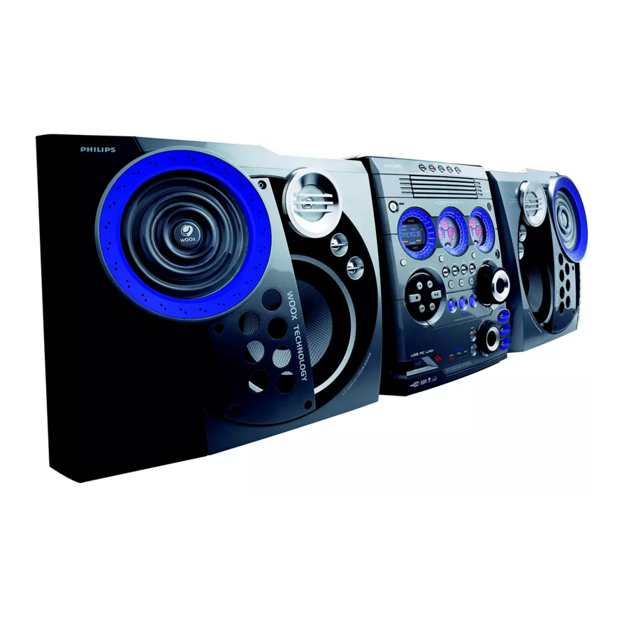 Philips C777 - FW Mini System Panduan Pemilik