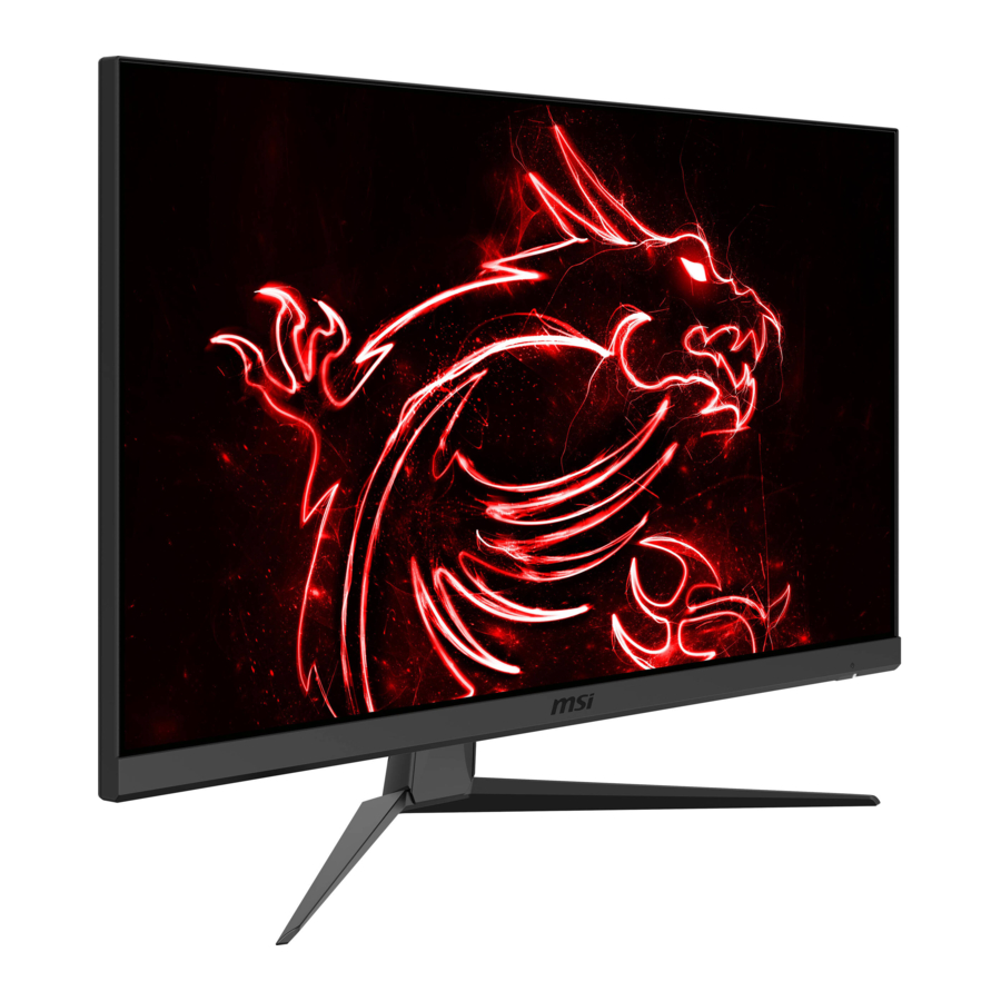 MSI Optix MAG281URF Kullanıcı Kılavuzu