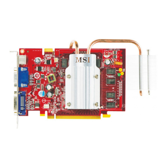 MSI NX8600GT-TD256E-OC/D2 Schnelles Benutzerhandbuch