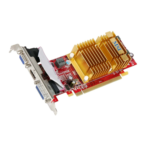 MSI R4350 series Snelle gebruikershandleiding