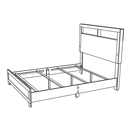 CROWNMARK Candence B4510-Q-BED Instruções de montagem