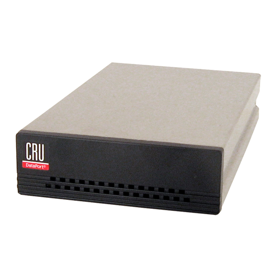 CRU DataPort DP25 RAID Dock 3JR Schnellstart-Handbuch