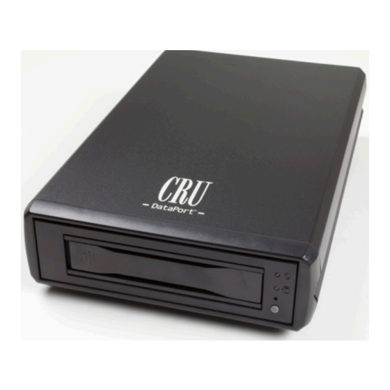 CRU Dataport DX115-DC Installationshandbuch