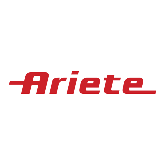 ARIETE 583/1 Quick Start Manual