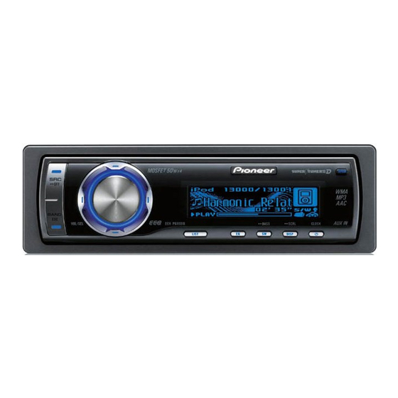 Pioneer DEH-P6950IB インストレーション・マニュアル