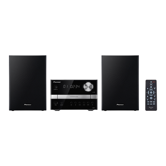 Pioneer X-EM12 Kullanım Talimatları Kılavuzu