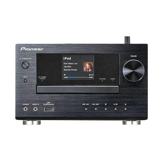 Pioneer X-HM71-S Kullanım Talimatları Kılavuzu