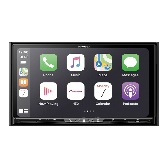 Pioneer AVIC-W6600NEX Schnellstart-Handbuch