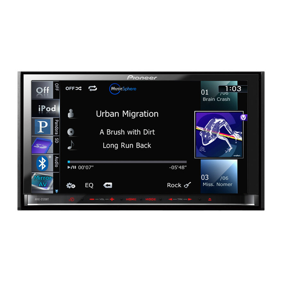 Pioneer AVIC-X920BT Manual de instrucciones