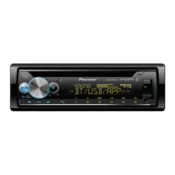 Pioneer DEH-S4100BT Anweisungen zur Aktualisierung der System-Firmware