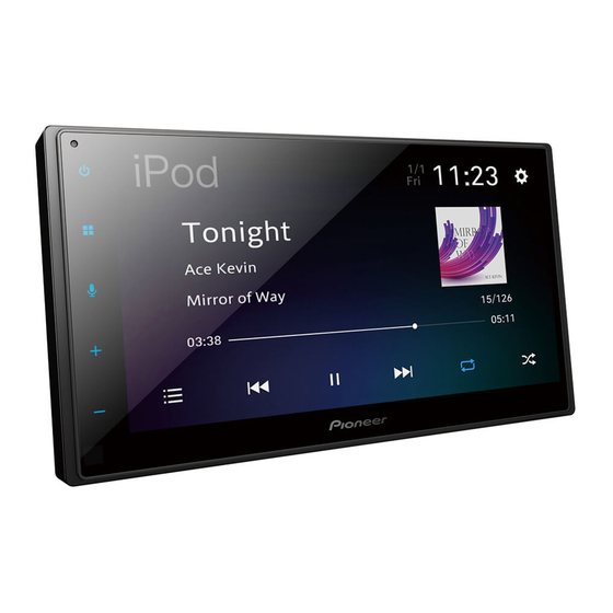 Pioneer DMH-A4450BT Snelstarthandleiding