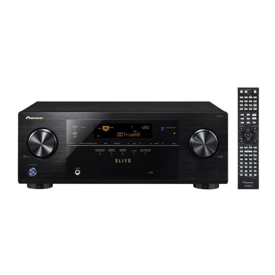 Pioneer Elite VSX-60 Spezifikationen