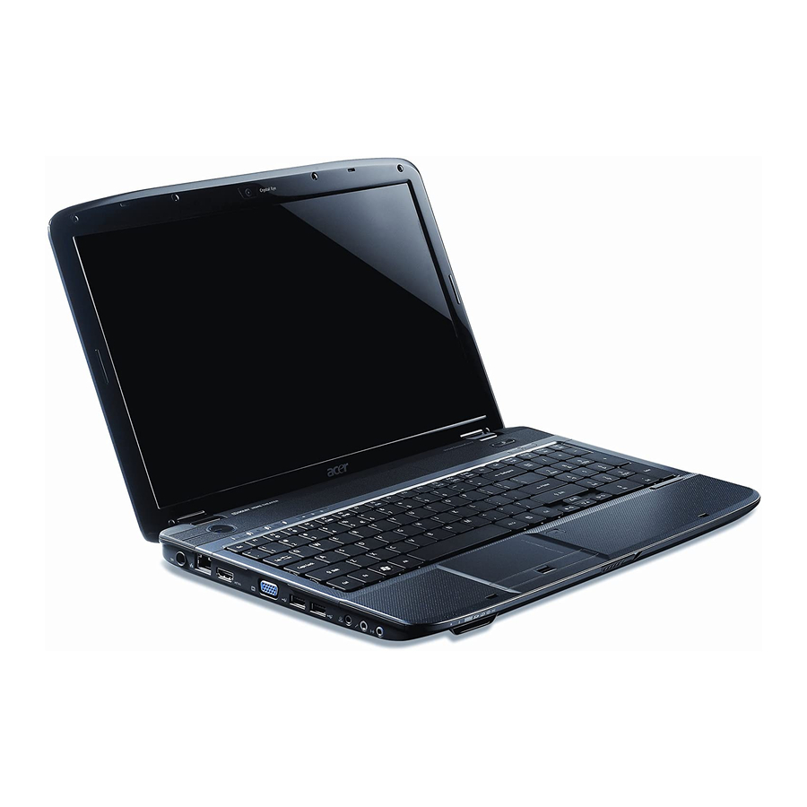 Acer 5536-5224 - Aspire - Athlon X2 2.1 GHz Beknopte handleiding