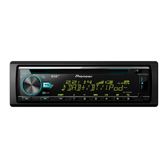 Pioneer MVH-X580BT Gebruikershandleiding