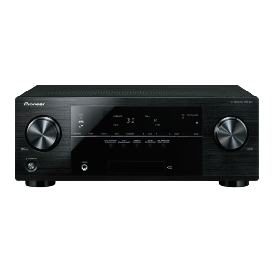 Pioneer VSX-827-K Servicehandleiding