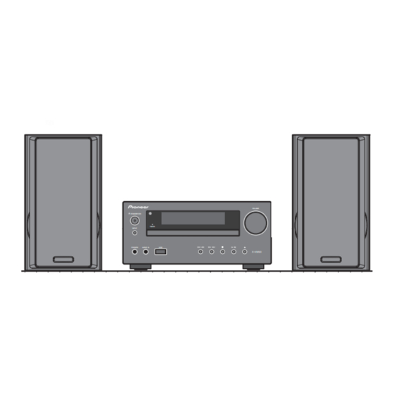 Pioneer X-HM50-K Betriebsanleitung