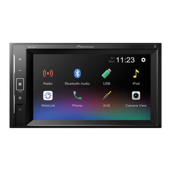 Pioneer DMH-A240BT Manuale operativo