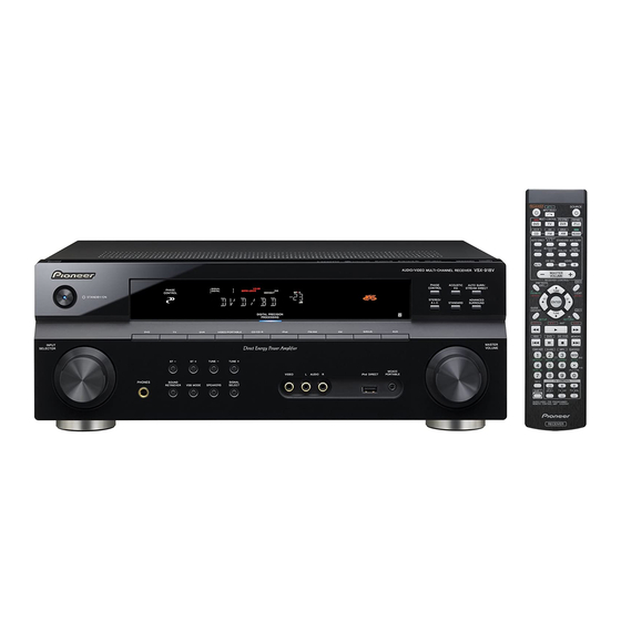 Pioneer VSX-918V-K Especificaciones