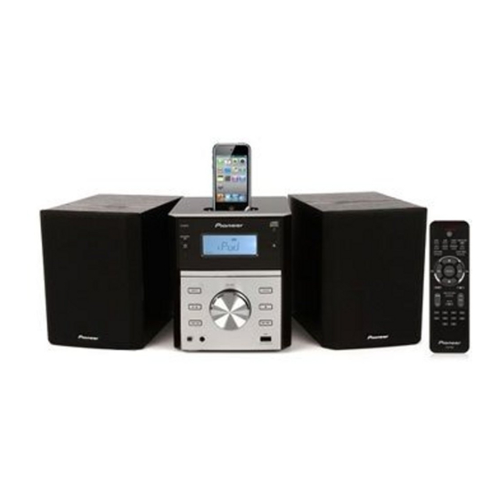 Pioneer X-EM21V Betriebsanleitung