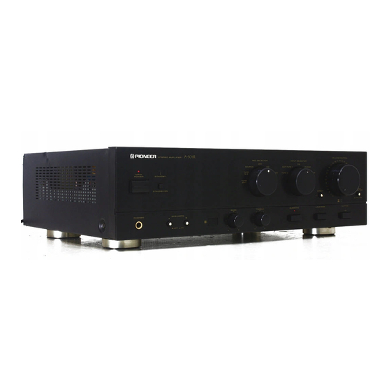 Pioneer A-450R Instrukcja serwisowa