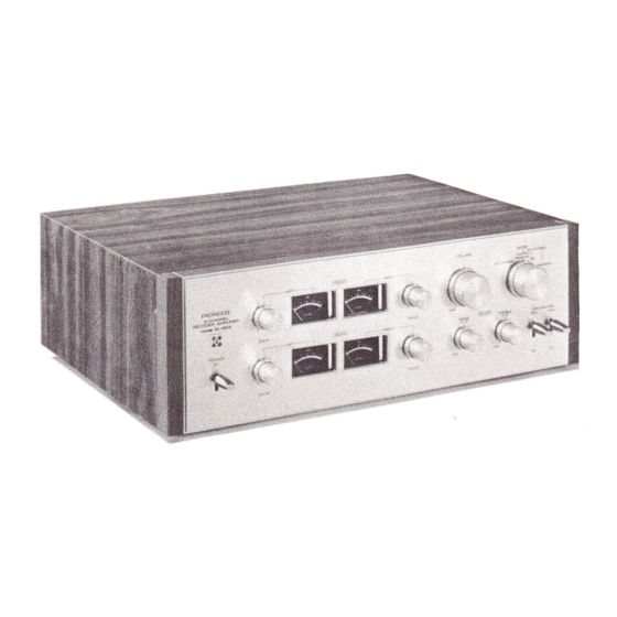 Pioneer QL-600A FVW Посібник з експлуатації