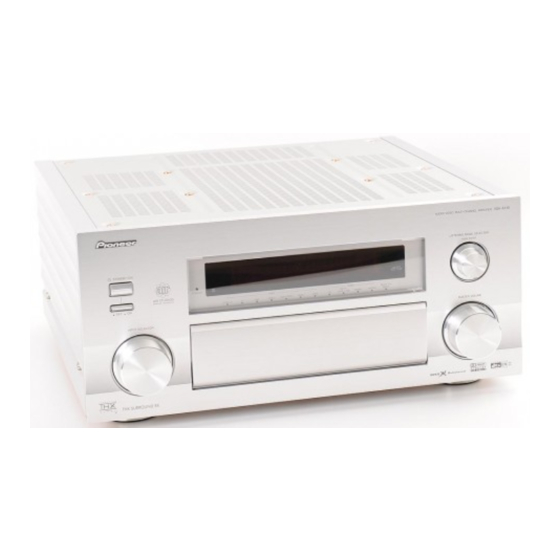 Pioneer VSA-AX10 Opuscolo e specifiche