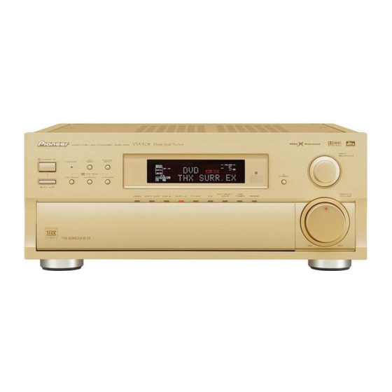 Pioneer VSA-E08 Service-Handbuch