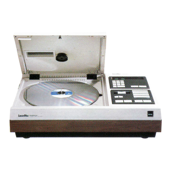 Pioneer VP-1000 Gebruiksaanwijzing