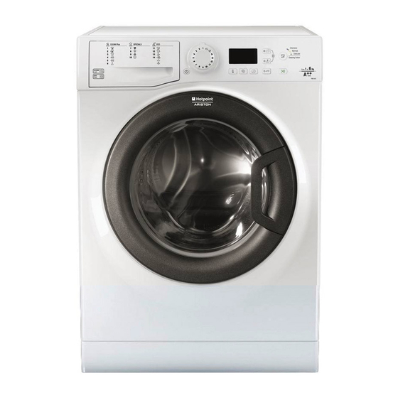 Ariston WMG 9237 Manual de instrucciones