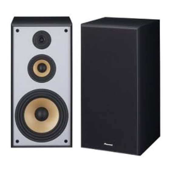 Pioneer S-HF41-LR - Left / Right CH Speakers Gebruiksaanwijzing