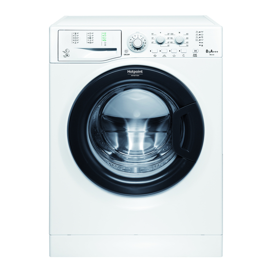 Ariston WML 803 Manual de instrucciones