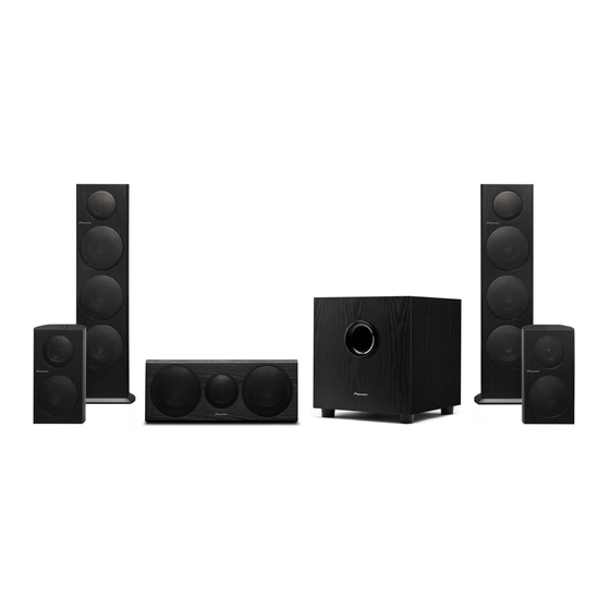 Pioneer SP-PK51FS Scheda tecnica