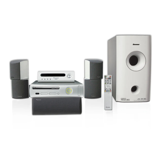 Pioneer SX-X360 Betriebsanleitung