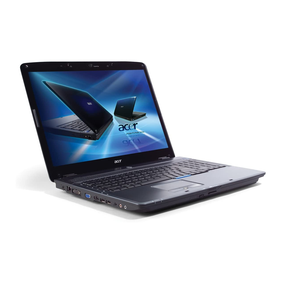 Acer 7530 5660 - Aspire - Athlon X2 1.9 GHz Skrócona instrukcja obsługi