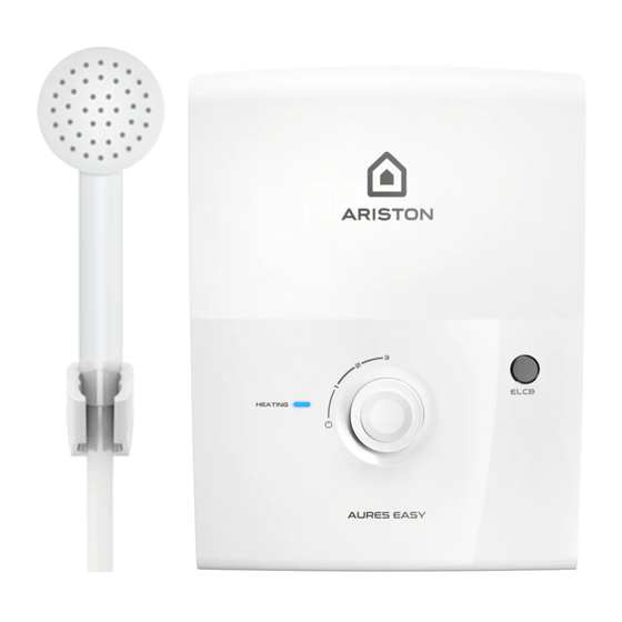 Ariston AURES EASY 2.4 Manual Petunjuk Perakitan dan Pengoperasian